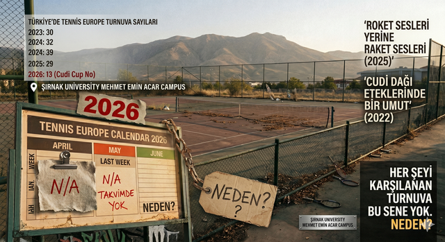 CUDİ CUP’ A NE OLDU? 19/04/2026