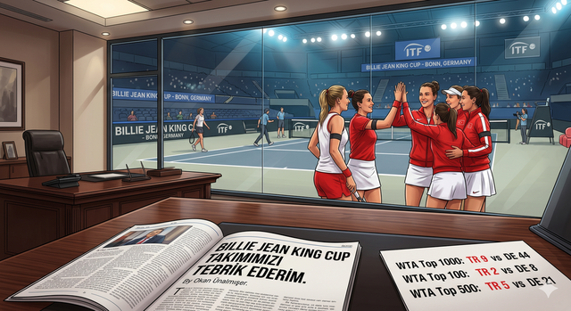 BILLIE JEAN KING CUP TAKIMIMIZI TEBRİK EDERİM(16.11.2025)